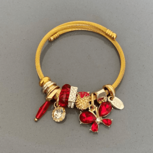 Kelebek Kırmızı Gold Pndr