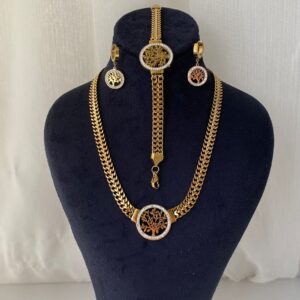Çelik Yaşam Ağacı Set