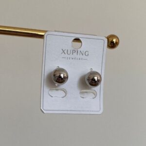 xuping top büüyük boy silver küpe