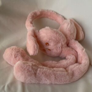 Işıklı Oynayan Tavşan Kulaklık Pembe