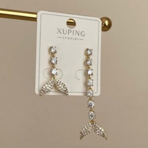 Xuping Balık Kuyruğu Küpe