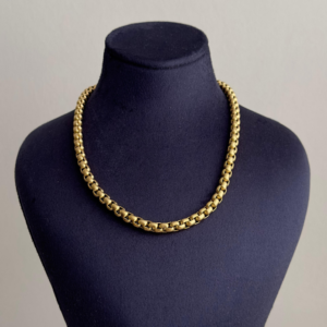 çelik gold kuyumcu model 45cm kolye