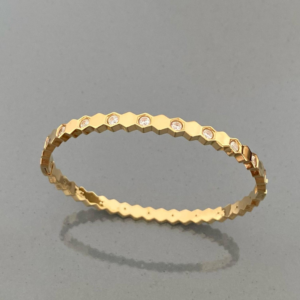 çelik gold petek taş kelepçe