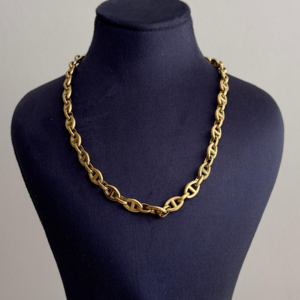 çelik gold kola kapağı 45cm kolye
