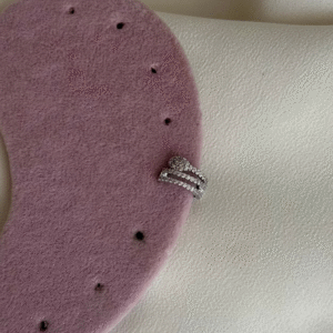 çelik silver helix yılan taşlı piercing