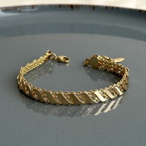 xuping gold kalın arpa bileklik