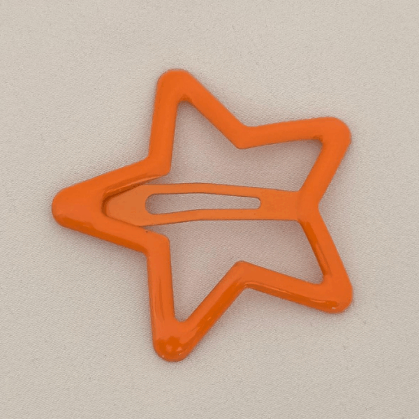 Aksesuar Çıt Toka Büyük Düz Turuncu