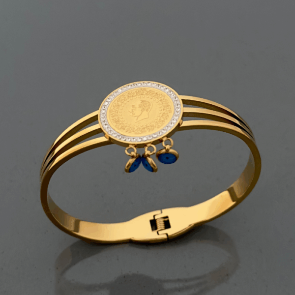 çelik üç nazarlık çeyrek kelepçe