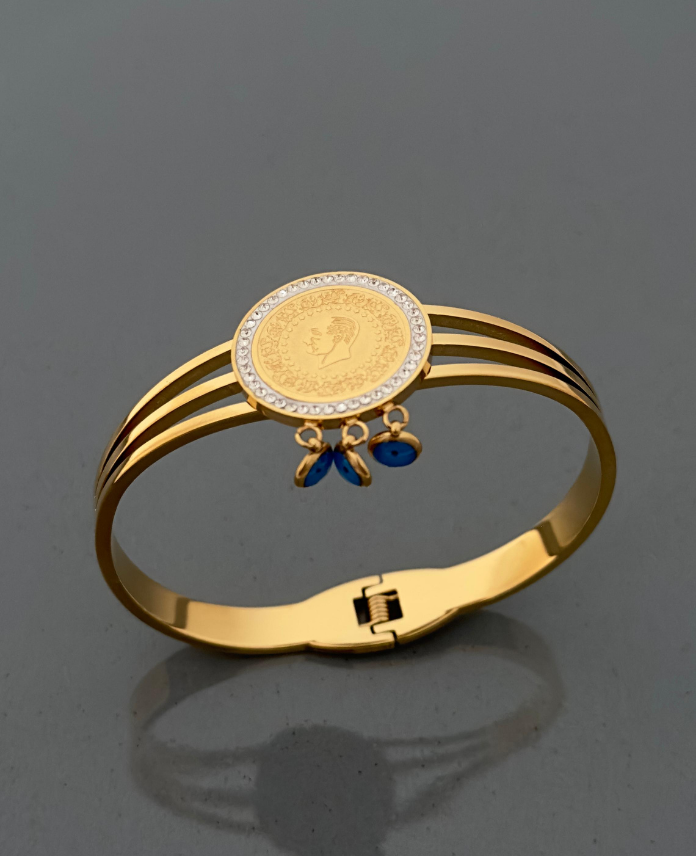 111359.png çelik üç nazarlık çeyrek kelepçe - Görsel 1