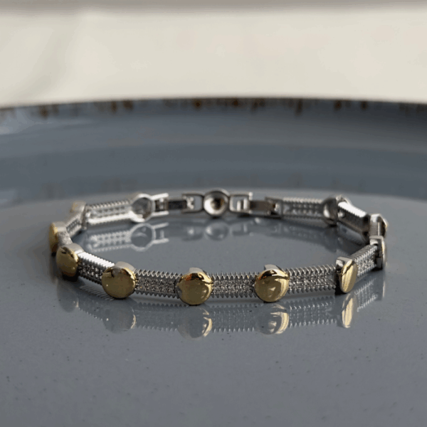 pirinç vip multi yuvarlak bileklik