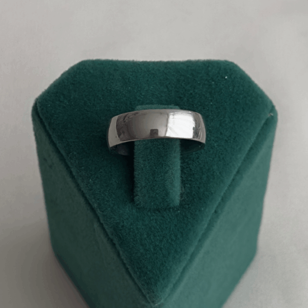 çelik silver numaralı orta alyans yüzük