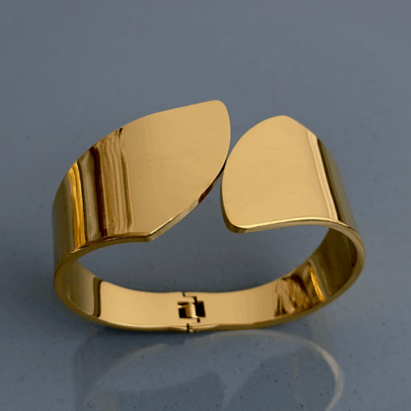 çelik gold kalın ikili plaka kelepçe