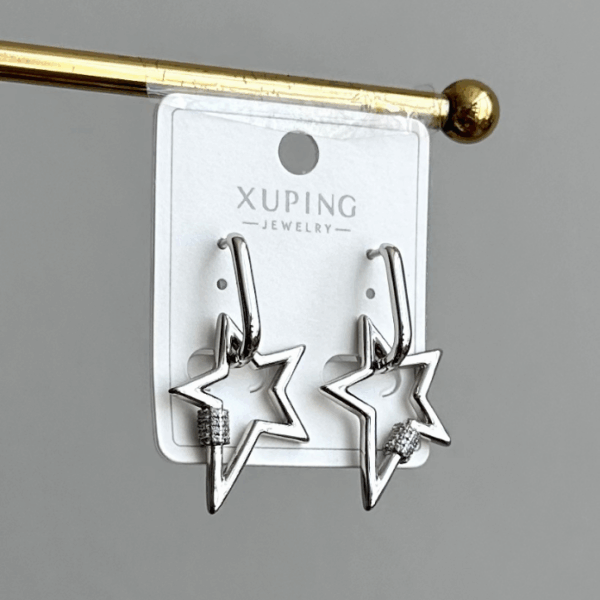 xuping silver yıldız küpe