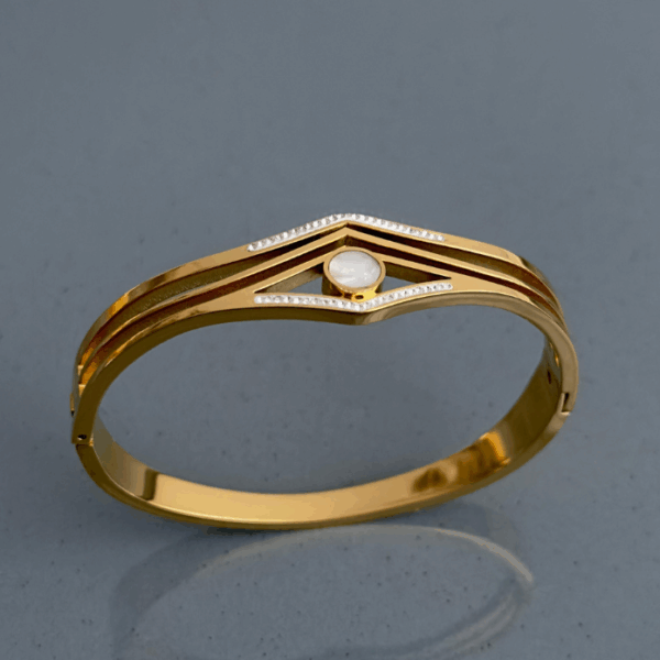 çelik gold sedef üçgen kelepçe