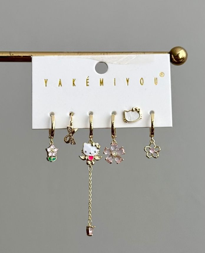 17-1.jpg vip yakemıyou silver altılı küpe - Görsel 1