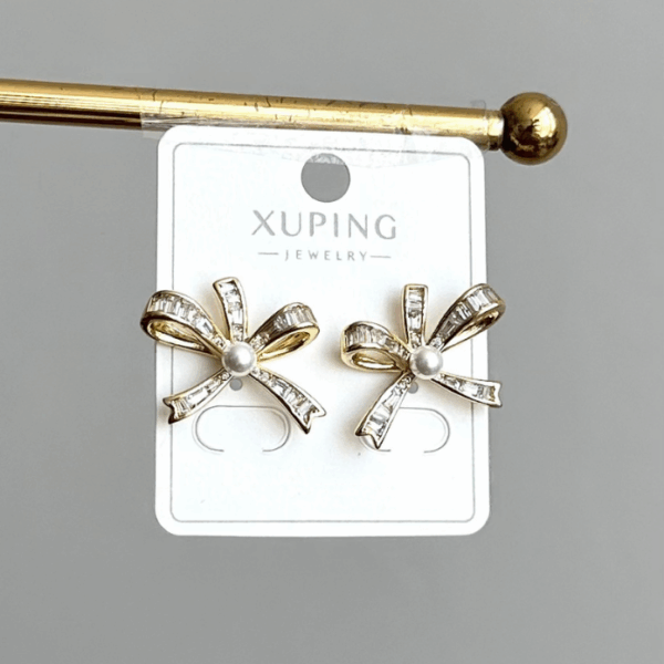 xuping gold kurdele inci küpe