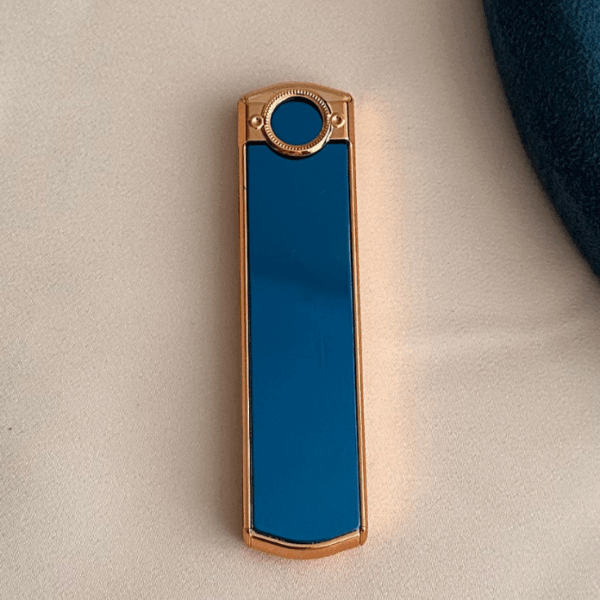 rose parlak lacivert elektrikli çakmak