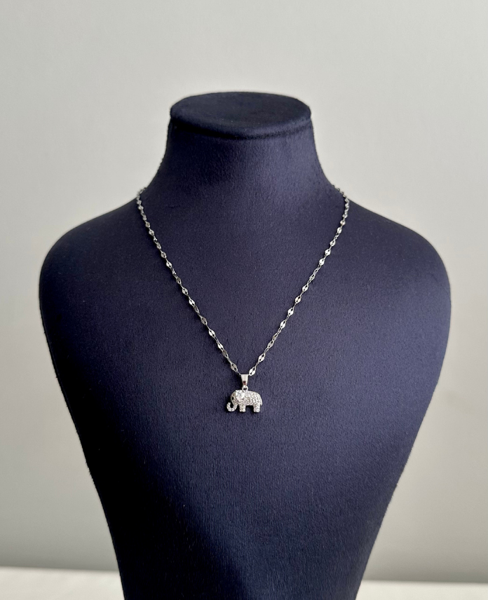 2-1-1.png çelik silver fil parlak zincir 45cm kolye - Görsel 1