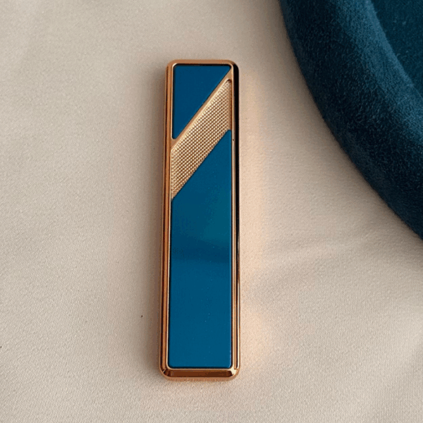 rose parlak lacivert elektrikli çakmak