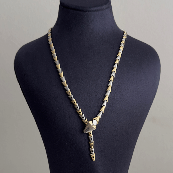 bijuteri vip multi yılan asansörlü 45cm kolye