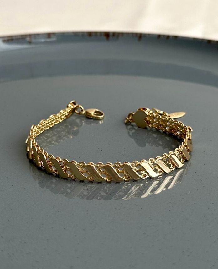 32.jpg xuping gold kalın arpa bileklik - Görsel 1