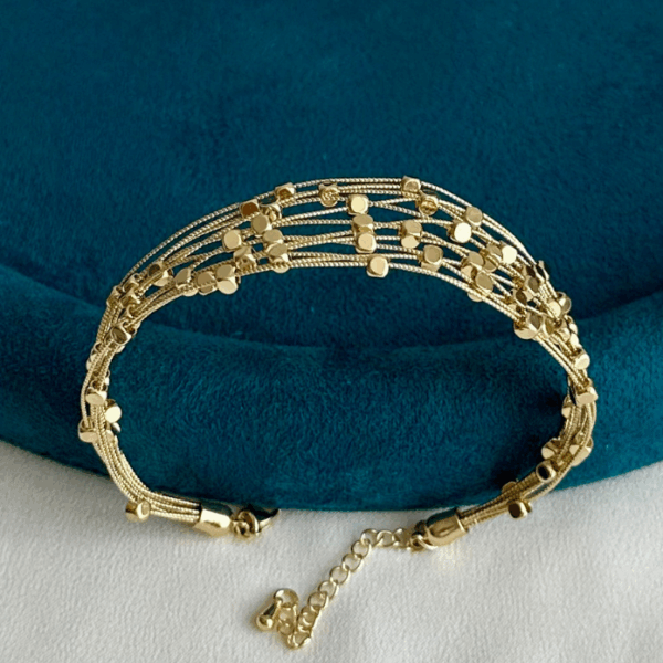 çelik gold kare dorika kelepçe