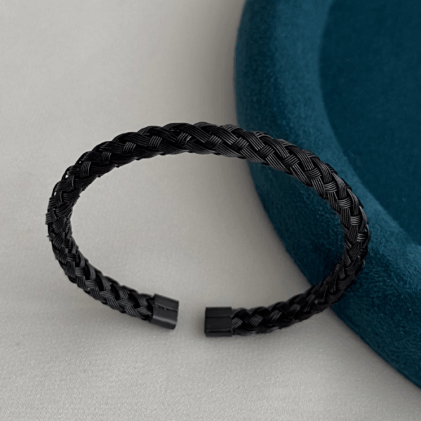 çelik siyah açık hasır kelepçe