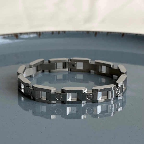 çelik silver erkek crt bileklik