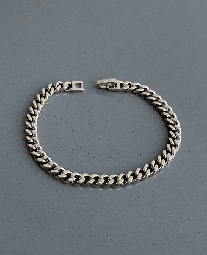 51-3.png xuping silver düz zincir bileklik - Görsel 1