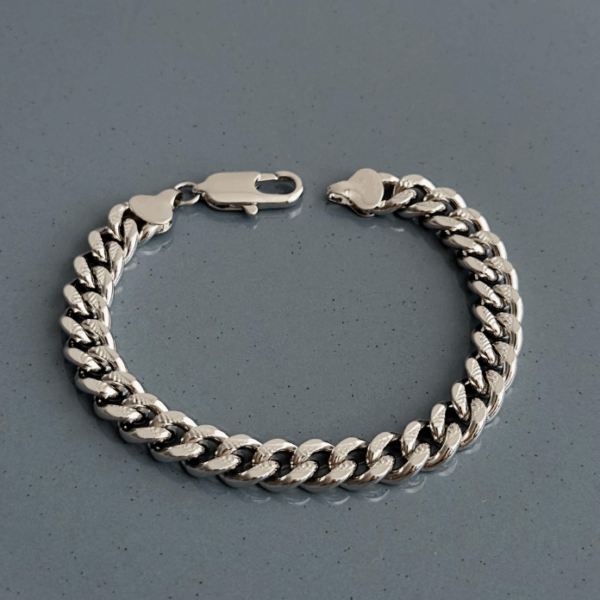 xuping silver zincir tırtıklı bileklik