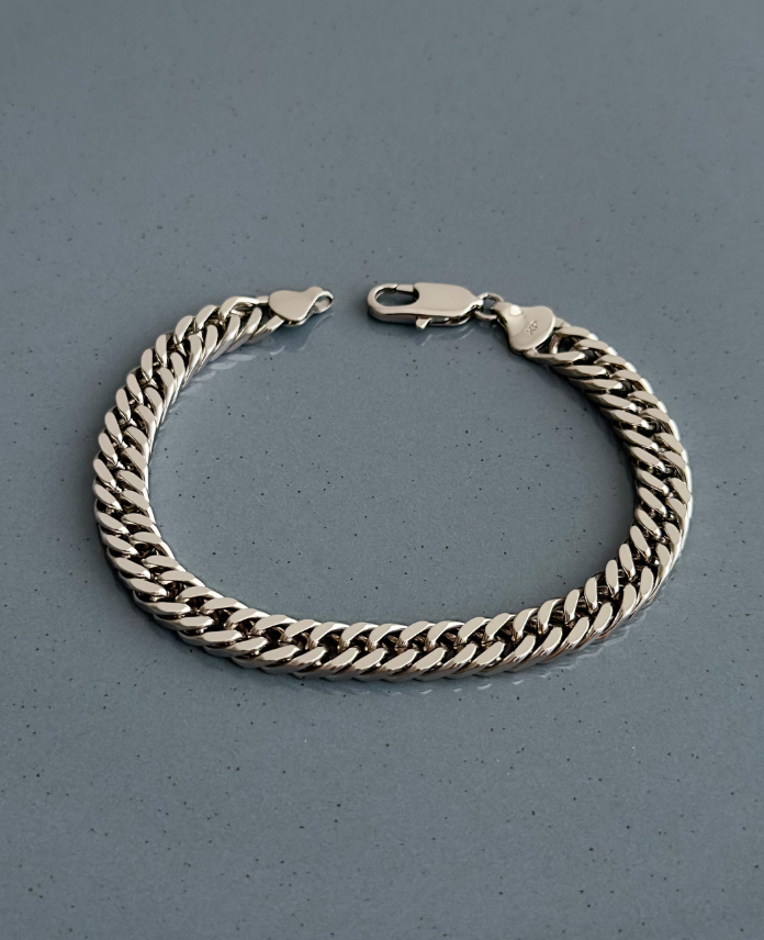 59-3.png xuping silver sık zincir bileklik - Görsel 1