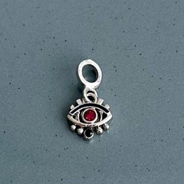 pirinç silver göz charm
