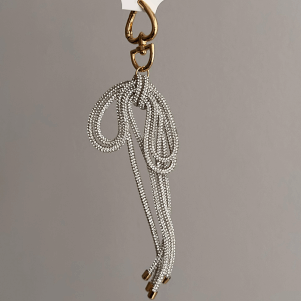 aksesuar gold silver kurdele anahtarlık