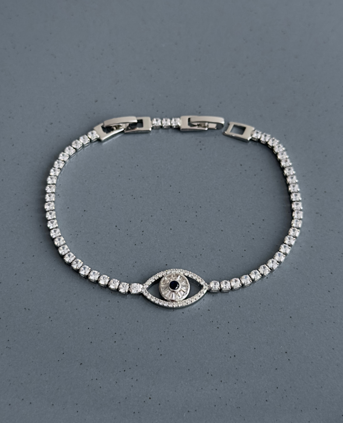 71.png zirkon silver su yolu göz bileklik - Görsel 1
