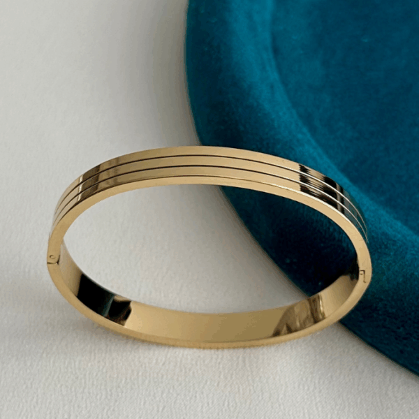 çelik üç sıra düz kelepçe