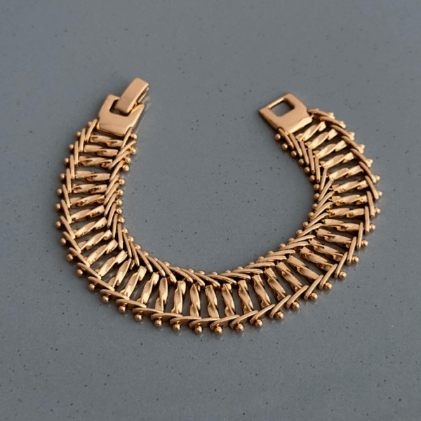 xuping rose kalın hasır çizgi bileklik