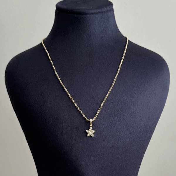 xuping gold yıldız 45cm kolye