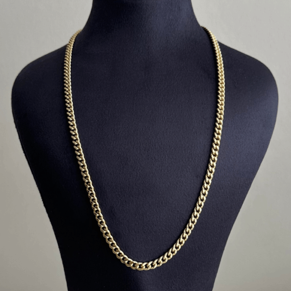 xuping gold zincir düz 55cm kolye