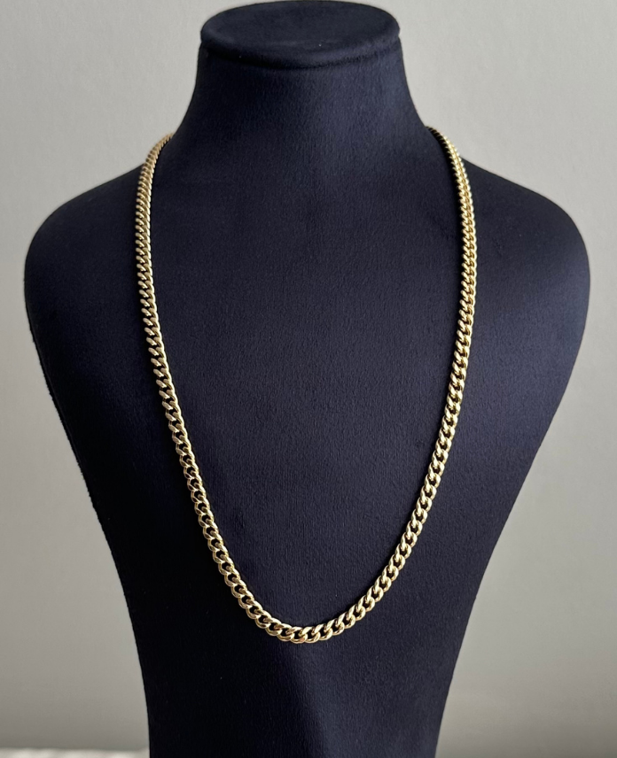 76-5.png xuping gold zincir düz 55cm kolye - Görsel 1