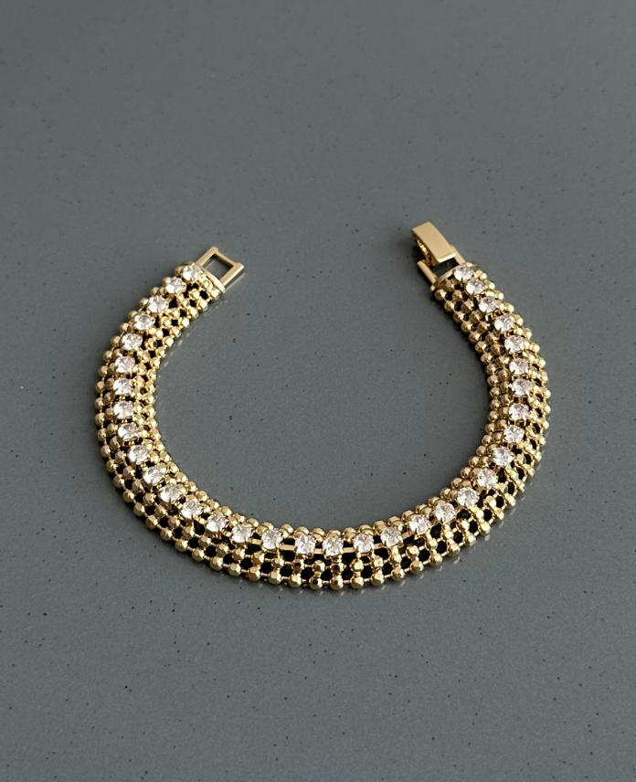 8-1-2.png xuping gold hasır taşlı bombe bileklik - Görsel 1