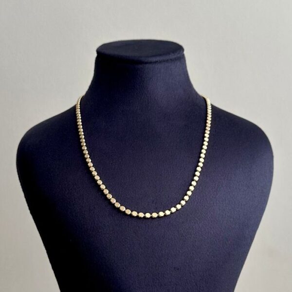 xuping gold nokta zincir 45cm kolye