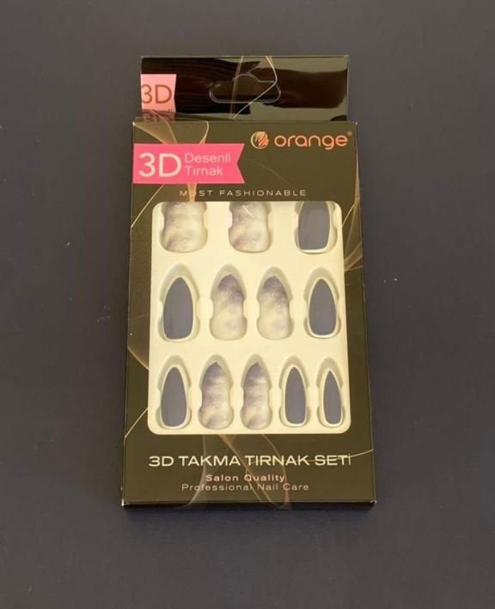 AK3BOYUTLUTAKMATIRNAKDESENLILACIVERT-1.jpg Aksesuar Tak - Çıkar Tırnak - Görsel 1