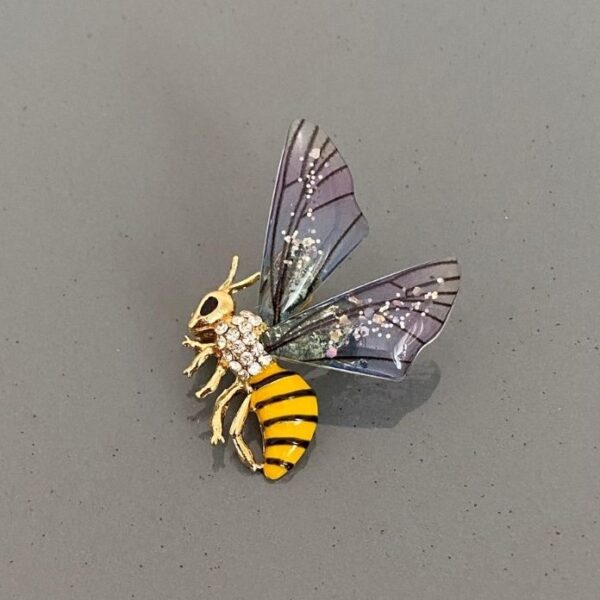 Pirinç Yusufçuk Broş