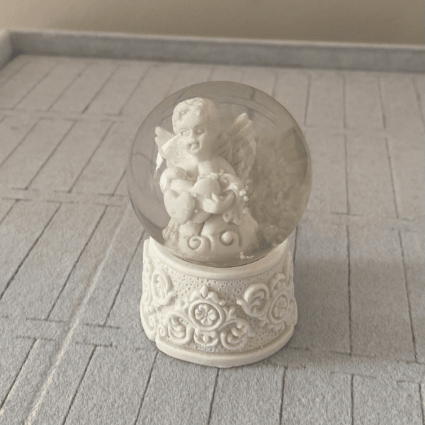 Aksesuar Işıksız Kar Küresi Melek