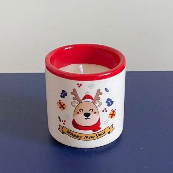 Kokulu Seramik Mum 6Cm