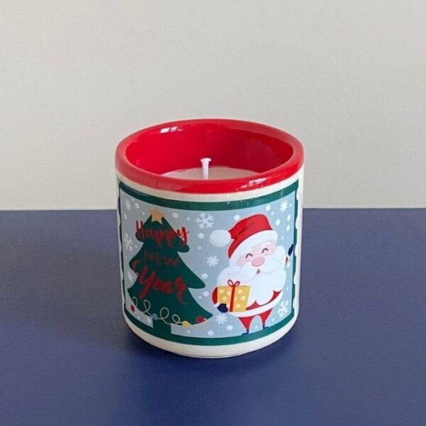 Kokulu Seramik Mum 6Cm