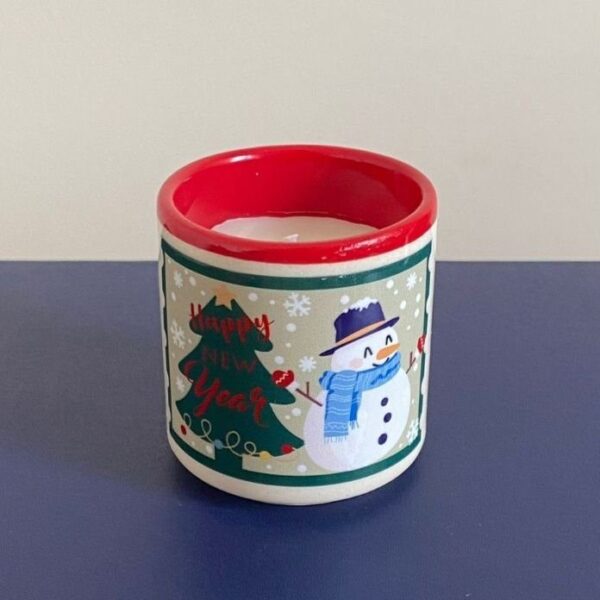 Kokulu Seramik Mum 6Cm