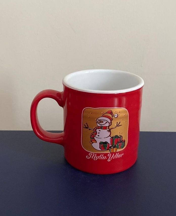 AKKUPABARDAKYENIYILBASKILI2BEYAZ-1.jpg Kupa Bardak 9Cm Yeniyıl Baskılı - Görsel 1