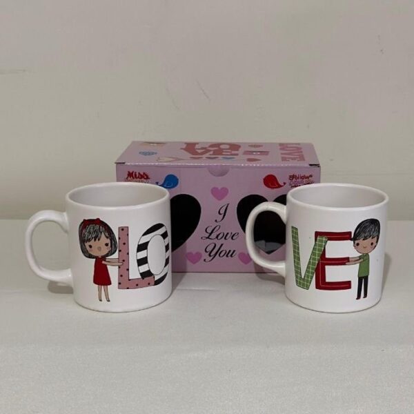 Sevgililer Günü Özel Kutulu Kupa Seti