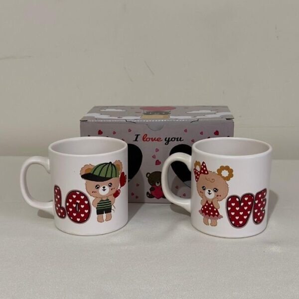 Sevgililer Günü Özel Kutulu Kupa Seti